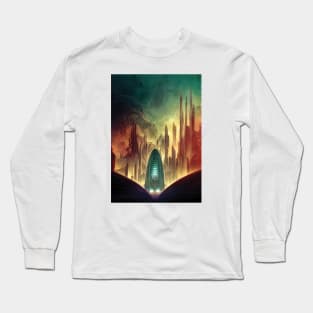 Alien City Imagination - DESIGN Long Sleeve T-Shirt